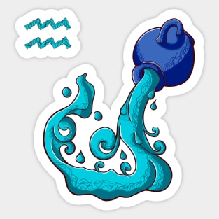 the aquarius Sticker